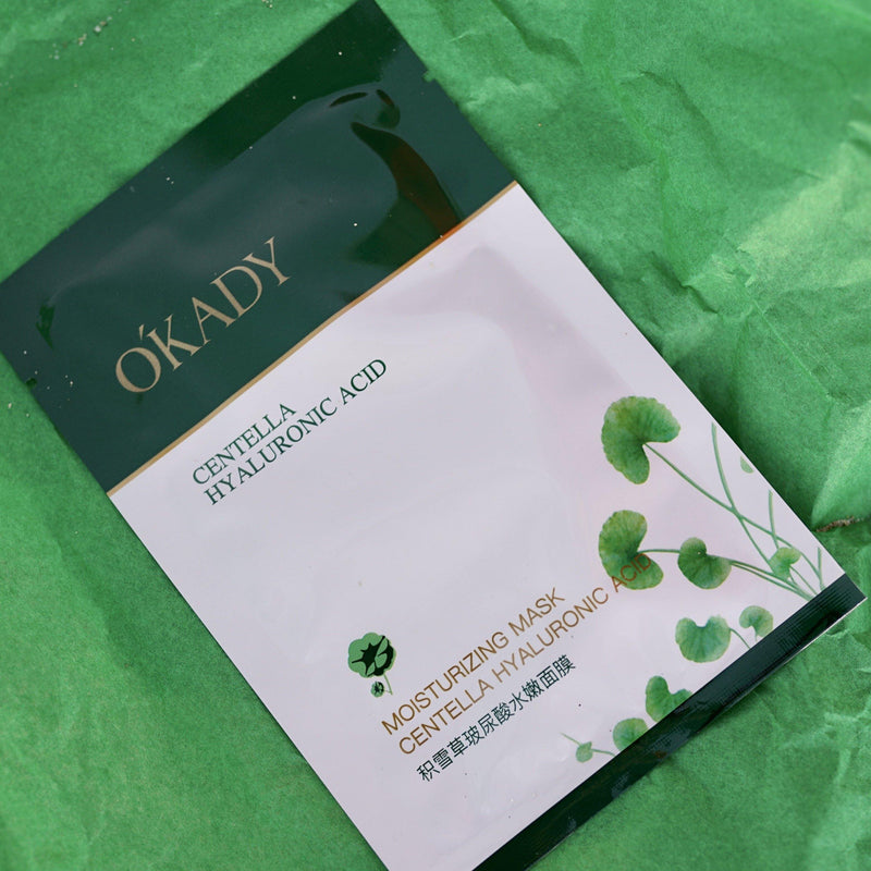 Organic Centella Hydrating Soothing Facial Sheet Mask - shop.greenmoon