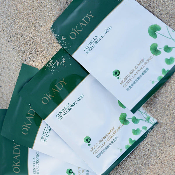 Organic Centella Hydrating Soothing Facial Sheet Mask - shop.greenmoon