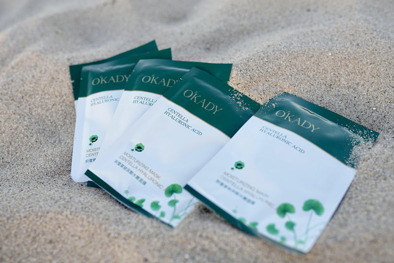 Organic Centella Hydrating Soothing Facial Sheet Mask - shop.greenmoon